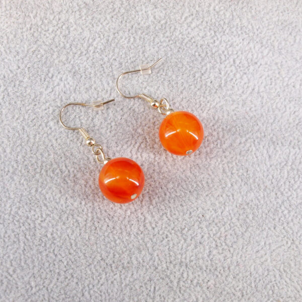 Boucles d'oreilles ambre AB-3