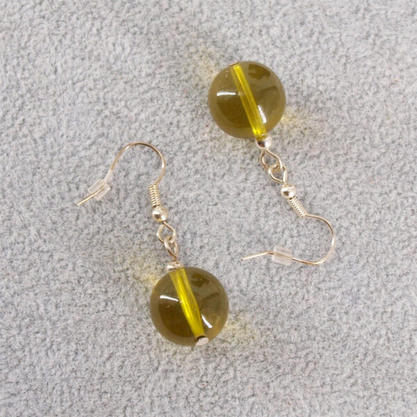Boucles d'oreilles ambre AB-006