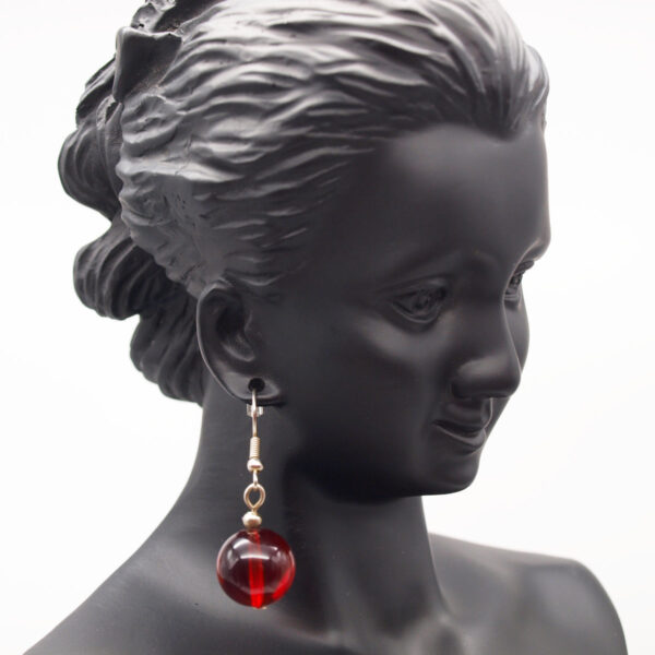 Boucles d'oreilles ambre AB-2