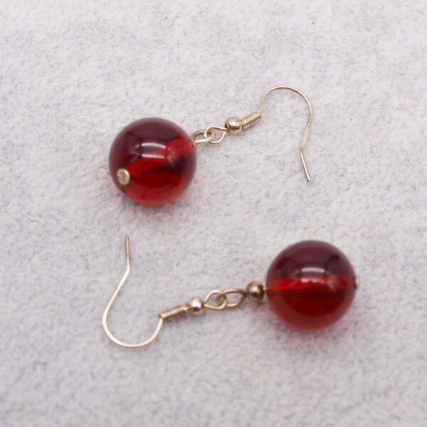 Boucles d'oreilles ambre AB-2