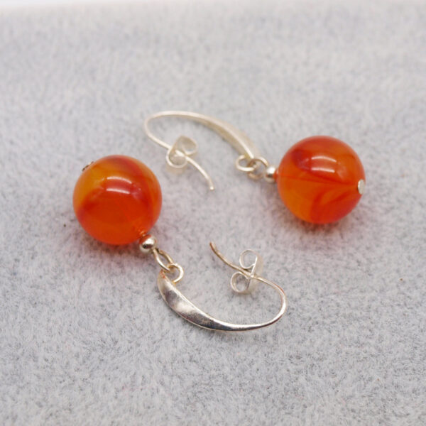 Boucles d'oreilles ambre AB-3