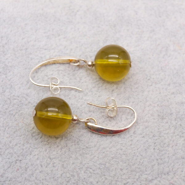 Boucles d'oreilles ambre AB-4