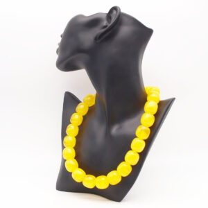 Collier ambre jaune AC-08