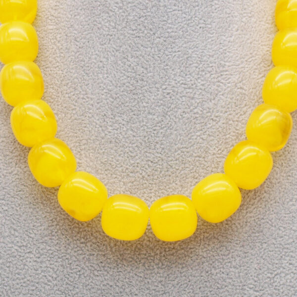 Collier ambre jaune AC-08