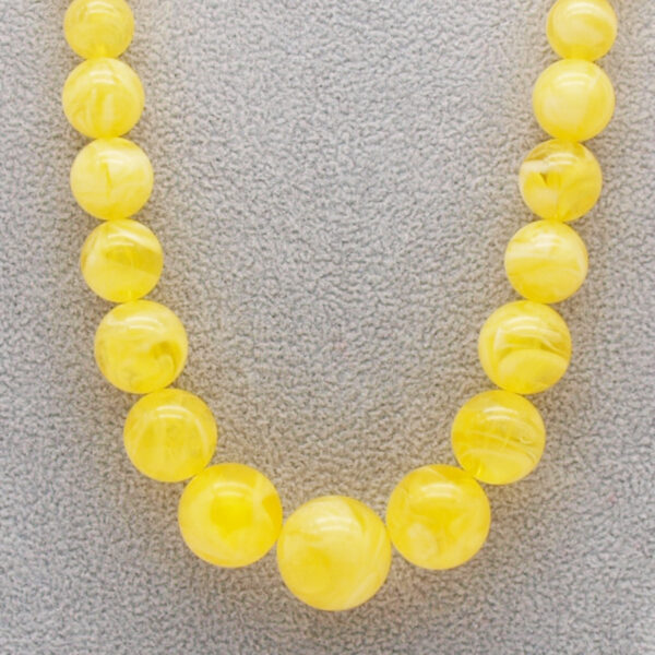 Collier ambre jaune AC-10