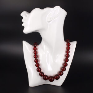 Collier ambre rouge AC-12
