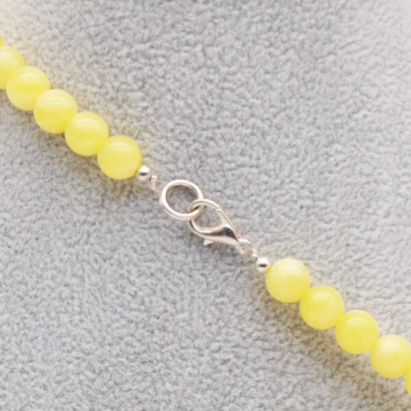 Collier ambre jaune AC-17