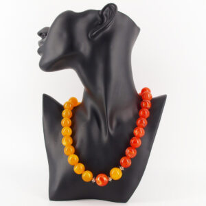Collier ambre jaune AC-18