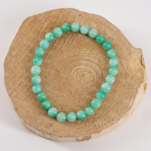Bracelet agate verte AG-220