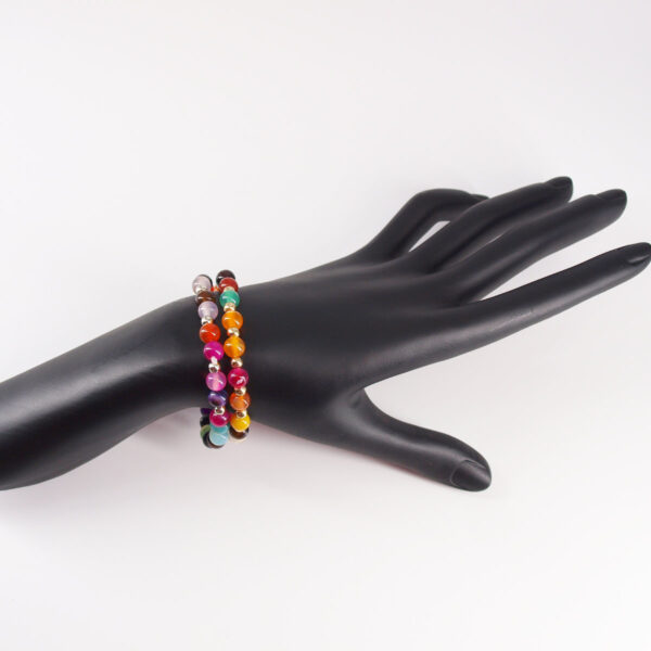 Bracelet agate AG-222