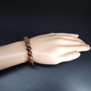Bracelet agate brun et marron AG-227