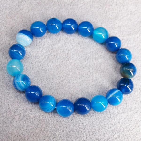 Bracelet agate bleue AG-229