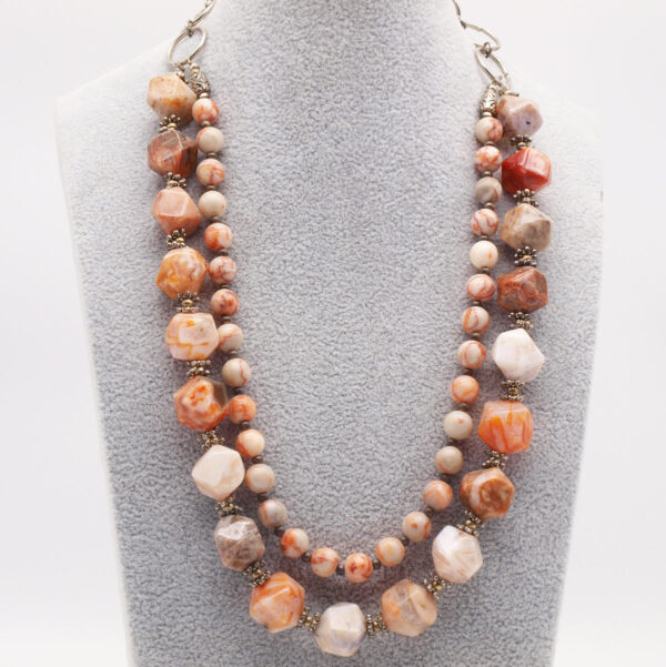 Collier agate AG-112