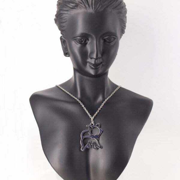 Collier acier inoxydable chat AI-108