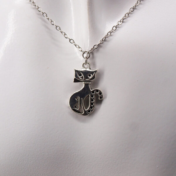 Collier acier inoxydable chat AI-111