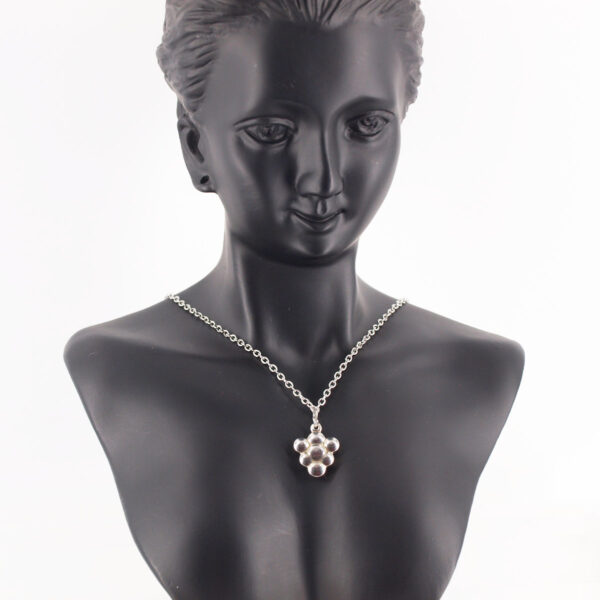 Collier acier inoxydable raisin AI-113 45cm