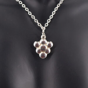 Collier acier inoxydable raisin AI-113 45cm