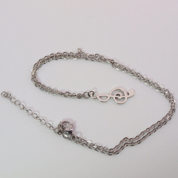 Collier acier inoxydable musique AI-116