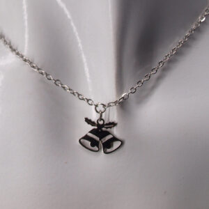 Collier acier inoxydable cloches AI-117