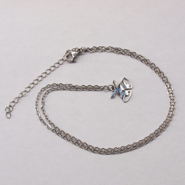 Collier acier inoxydable cloches AI-117