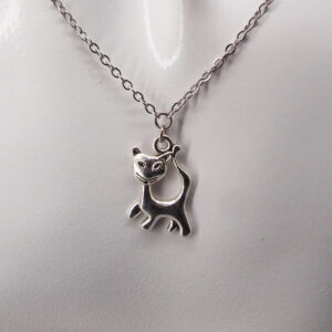 Collier acier inoxydable chat AI-118