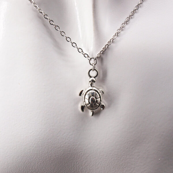 Collier acier inoxydable tortue AI-121
