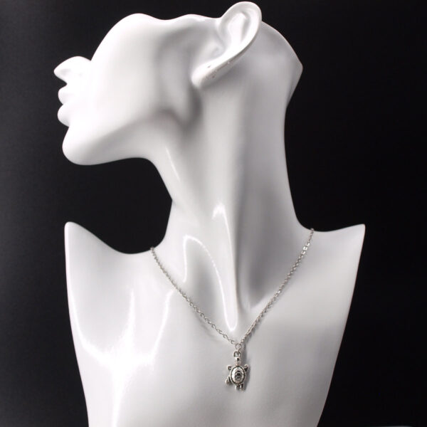 Collier acier inoxydable tortue AI-123