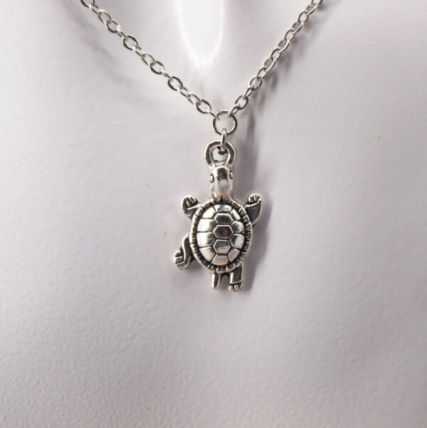 Collier acier inoxydable tortue AI-123
