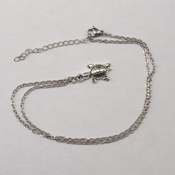 Collier acier inoxydable tortue AI-123
