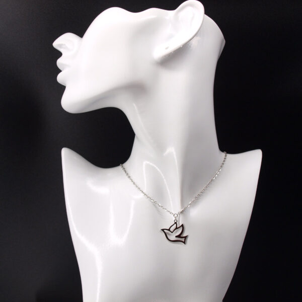 Collier acier inoxydable colombe AI-125