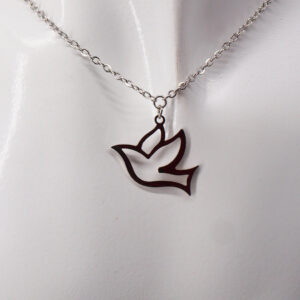Collier acier inoxydable colombe AI-125