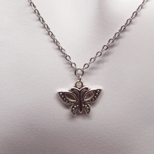 Collier acier inoxydable papillon AI-135