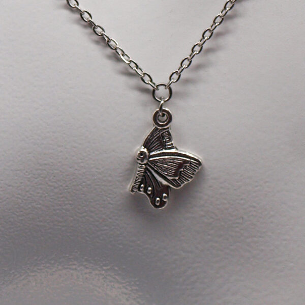 Collier acier inoxydable papillon AI-136