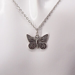 Collier acier inoxydable papillon AI-137