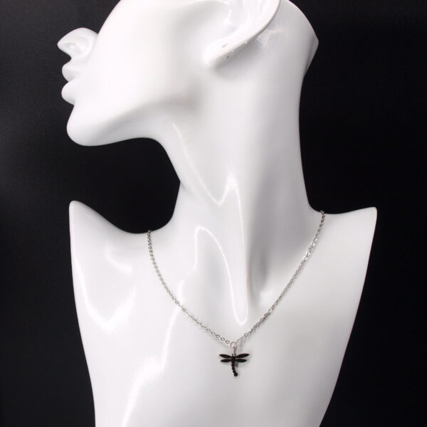 Collier acier inoxydable libellule AI-140
