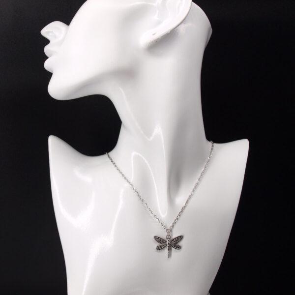 Collier acier inoxydable libellule AI-141