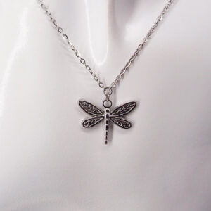 Collier acier inoxydable libellule AI-141