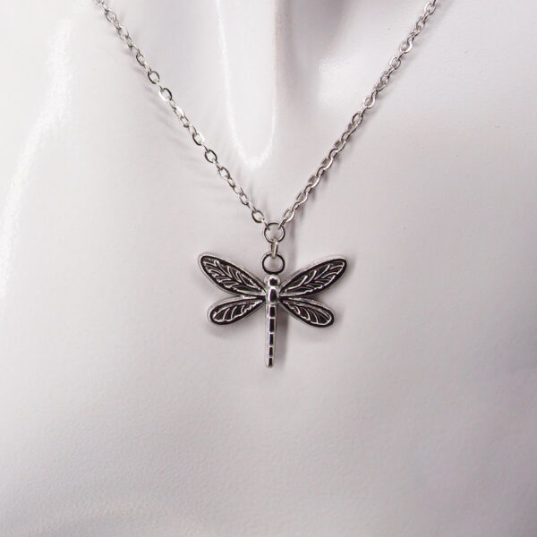 Collier acier inoxydable libellule AI-141