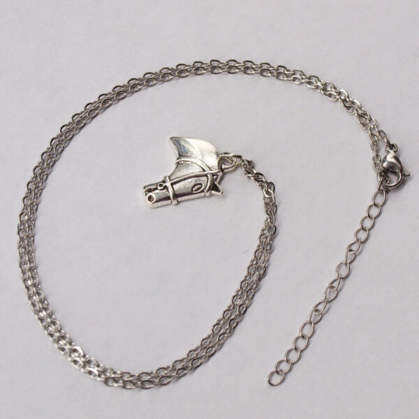 Collier acier inoxydable cheval AI-142