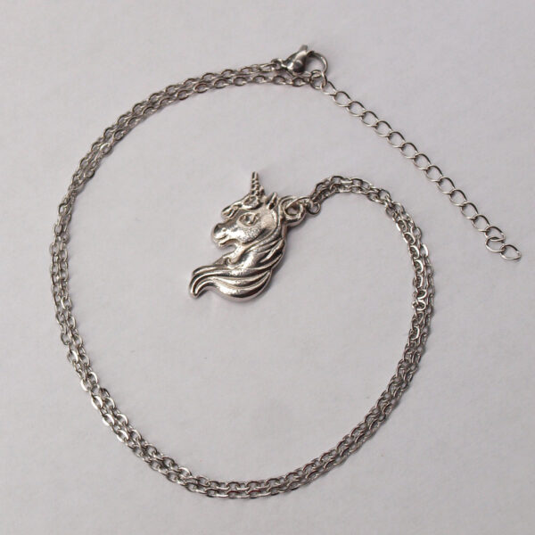 Collier acier inoxydable licorne AI-148