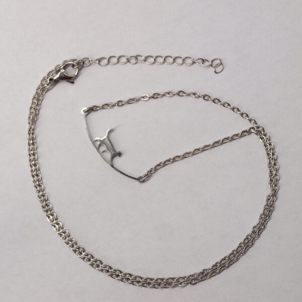 Collier acier inoxydable chat AI-151