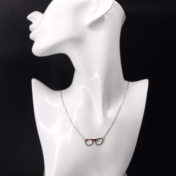 Collier acier inoxydable lunette AI-153