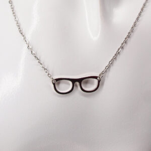 Collier acier inoxydable lunette AI-153