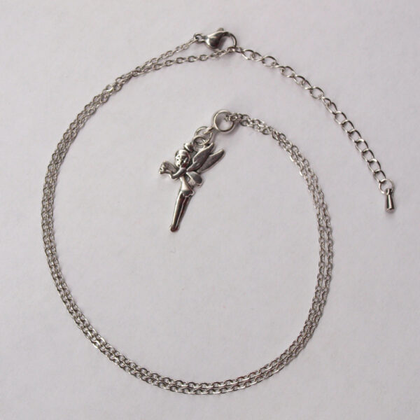 Collier acier inoxydable fée AI-154