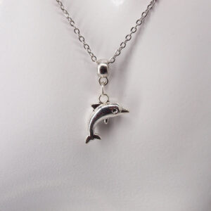 Collier acier inoxydable dauphin AI-155