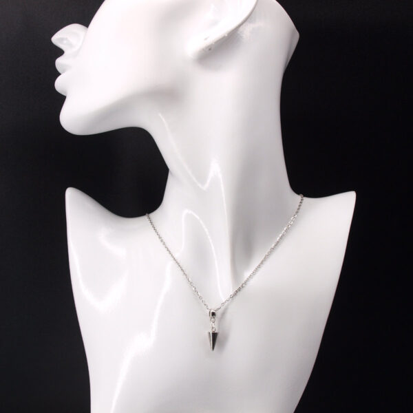 Collier acier inoxydable pendule AI-158