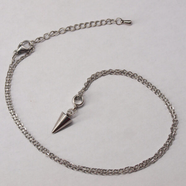 Collier acier inoxydable pendule AI-158