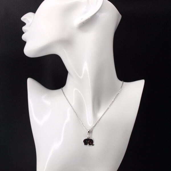 Collier acier inoxydable éléphant AI-160