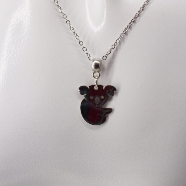 Collier acier inoxydable koala AI-161