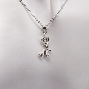 Collier acier inoxydable lapin AI-162